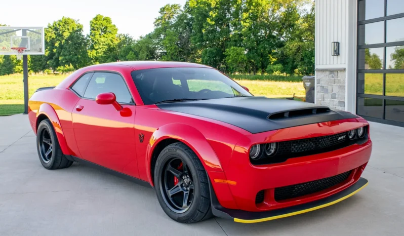 
								Original-Owner 2018 Dodge Challenger SRT Demon Sold for USD $88,000 06/25/2026 full									