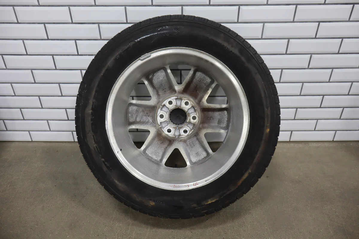 99-14 Chevy GMC OEM 20" Polished Wheel/Tire Set 275/55/20 (4) 6 Lug 1500 - Image 8