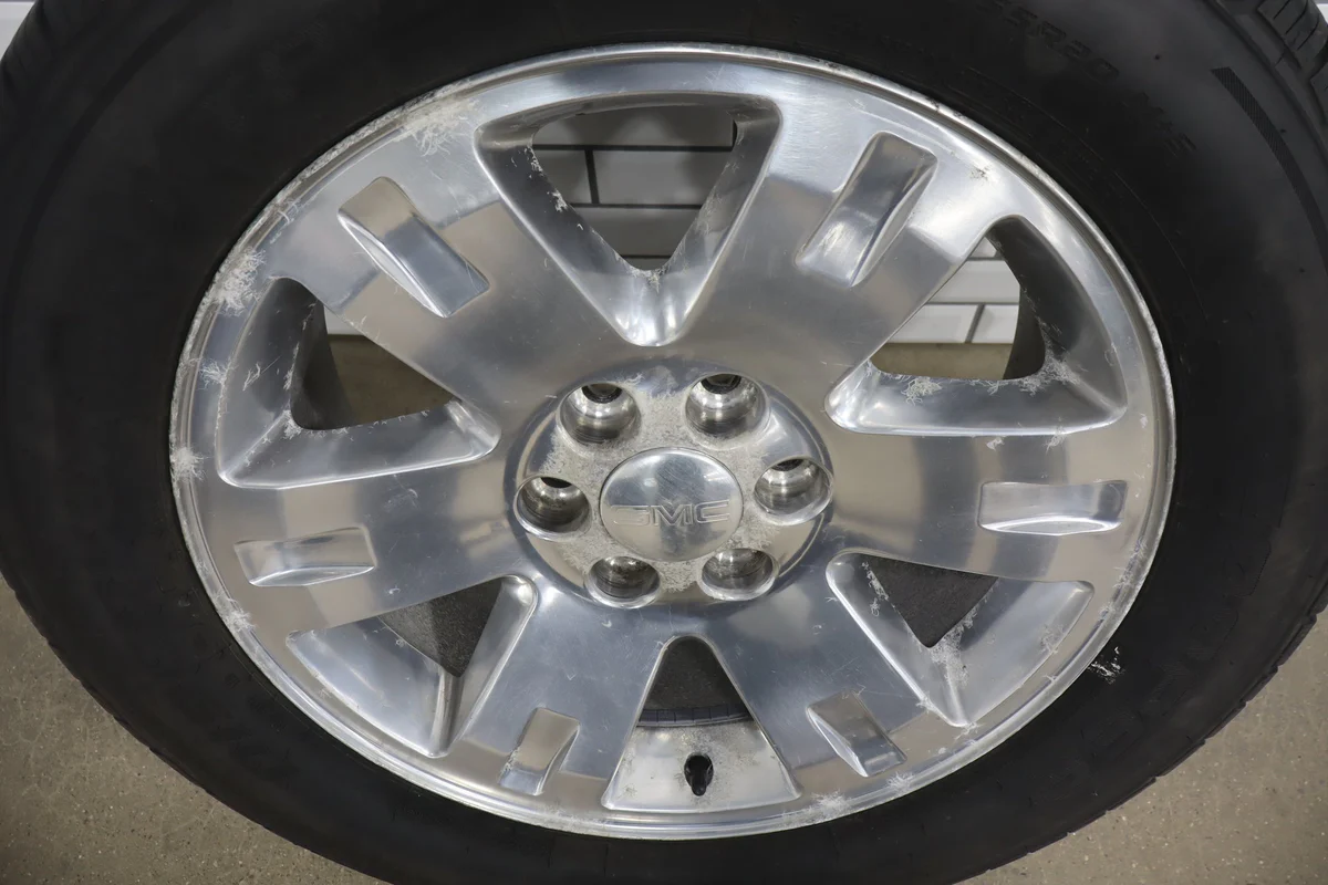 99-14 Chevy GMC OEM 20" Polished Wheel/Tire Set 275/55/20 (4) 6 Lug 1500 - Image 6