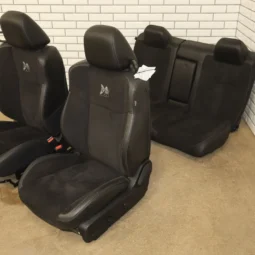 2022 Dodge Challenger R/T Scat Pack Leather Seats Set Black X9