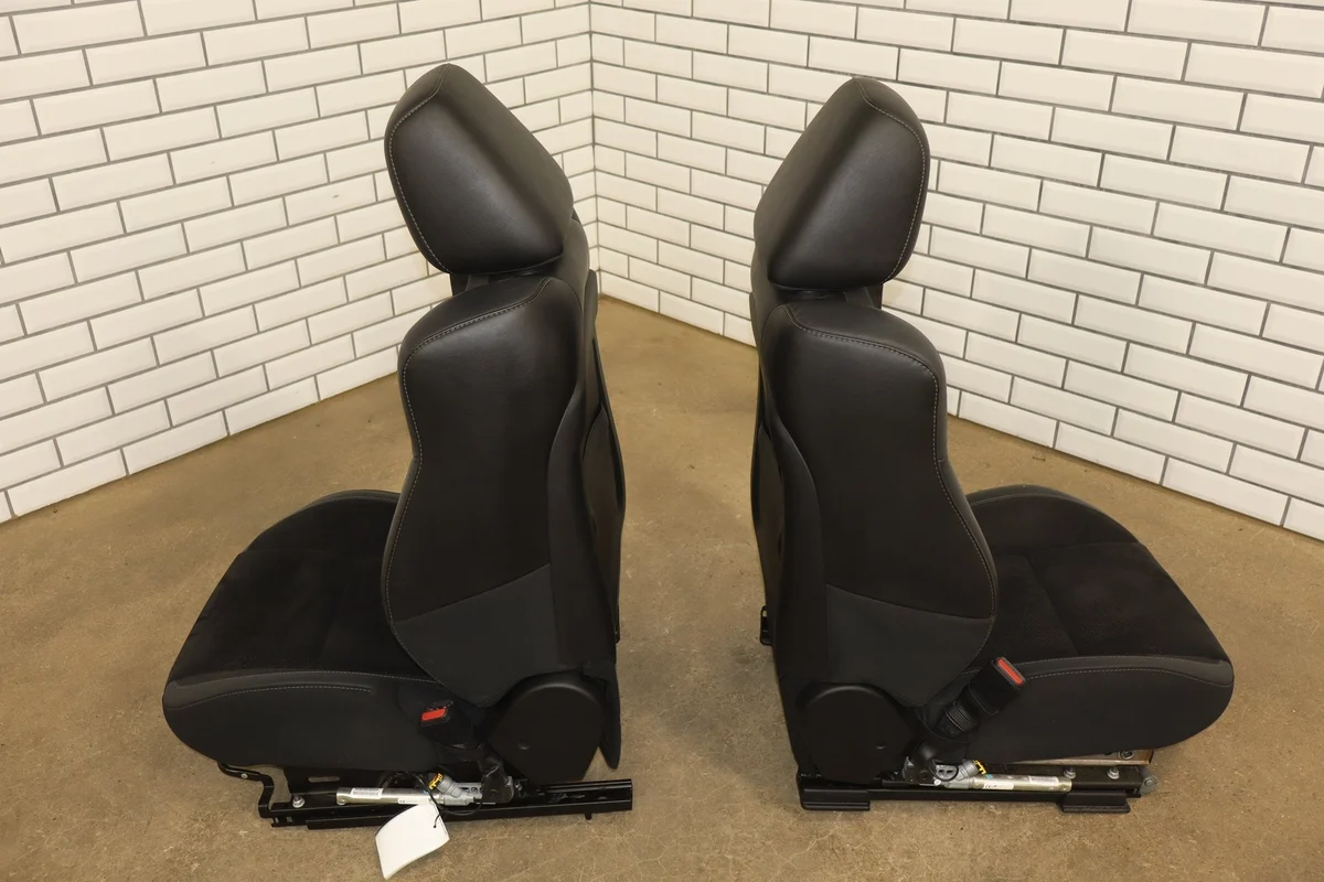 2022 Dodge Challenger R/T Scat Pack Leather Seats Set Black X9 - Image 5