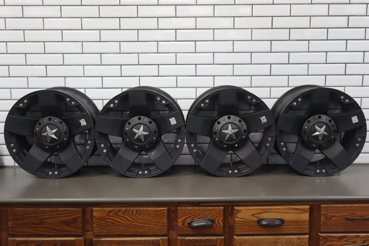 2003-2009 Hummer H2 XD Wheels Rockstar 20x10 Wheel Set | Black