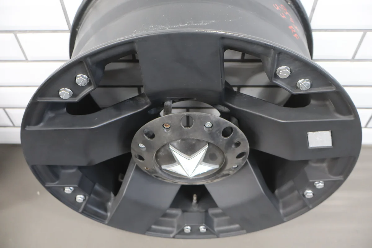 2003-2009 Hummer H2 XD Wheels Rockstar 20x10 Wheel Set | Black - Image 8
