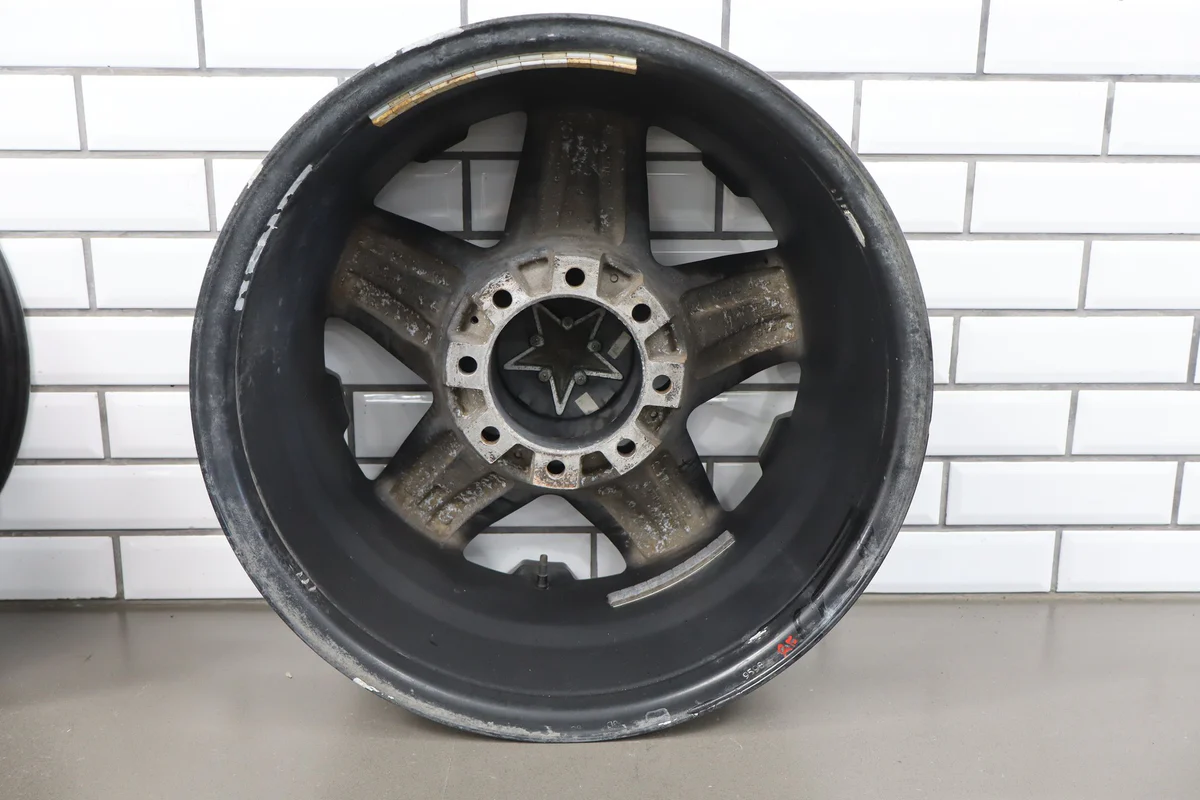 2003-2009 Hummer H2 XD Wheels Rockstar 20x10 Wheel Set | Black - Image 3