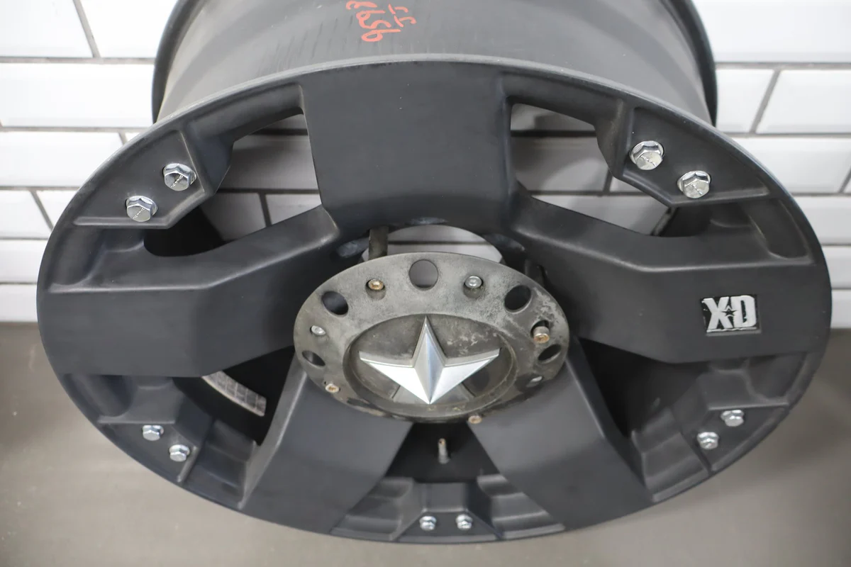 2003-2009 Hummer H2 XD Wheels Rockstar 20x10 Wheel Set | Black - Image 7